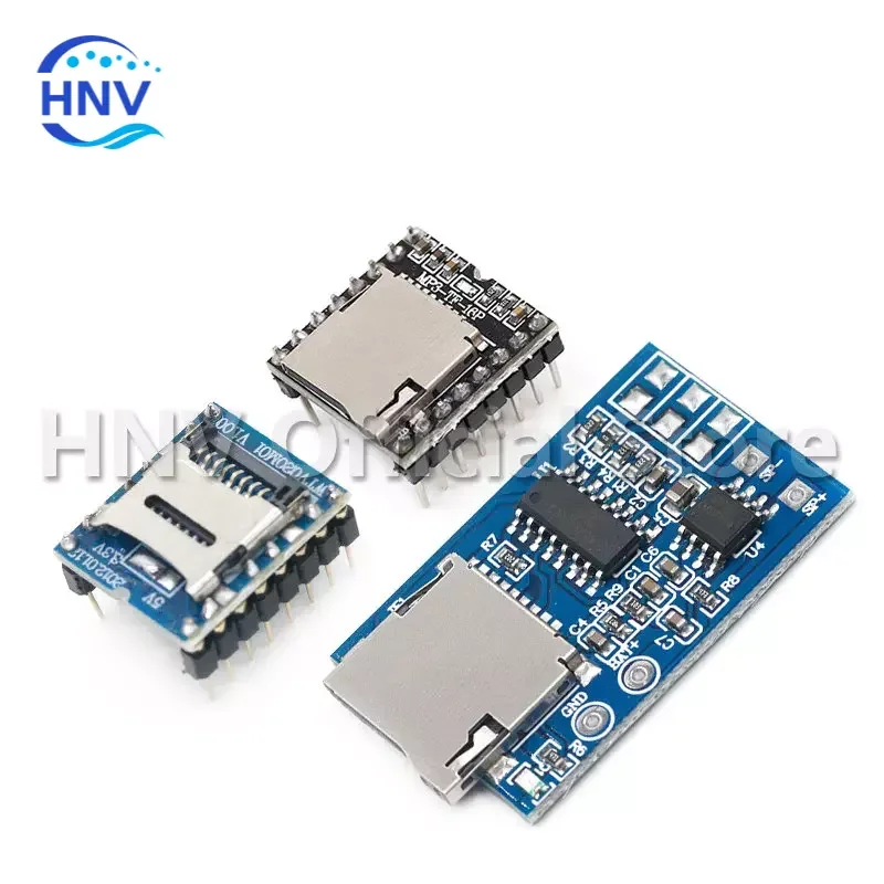 WTV020 GPD2846A Mini MP3 Player Module TF Card MP3 Sound Module Voice Module For Arduino GM Power Supply Module