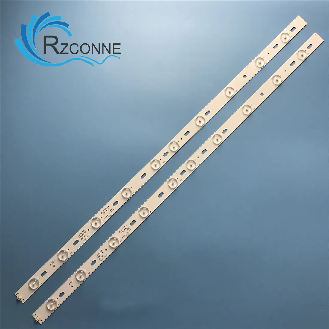 6V/LED KL32GT618  644mm LED Backlight strip 10 lamp For KONKA 32'' TV HA1T77T803 G1A09407 K32A619 STV-LC32T410