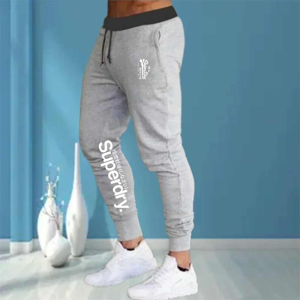 2024 Training Pants Men Sweatpants Spring Autumn Thin Pants  Fitness Oversized Size Breathable Exercise Running Men\'s Trousers