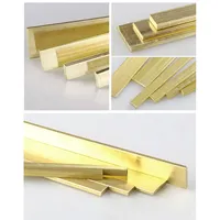 1pcsThickness 3 4 5 6mm 500mm Solid H59 Brass Row Strip Brass Flat Plate Bar