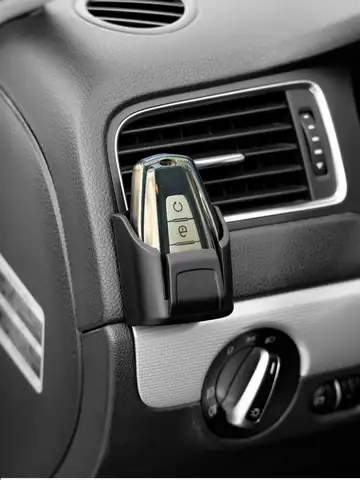 Suporte de chave do carro clipe caixa de armazenamento interior do carro organizador painel montagem adesiva para cartão chave rack universal ajuste