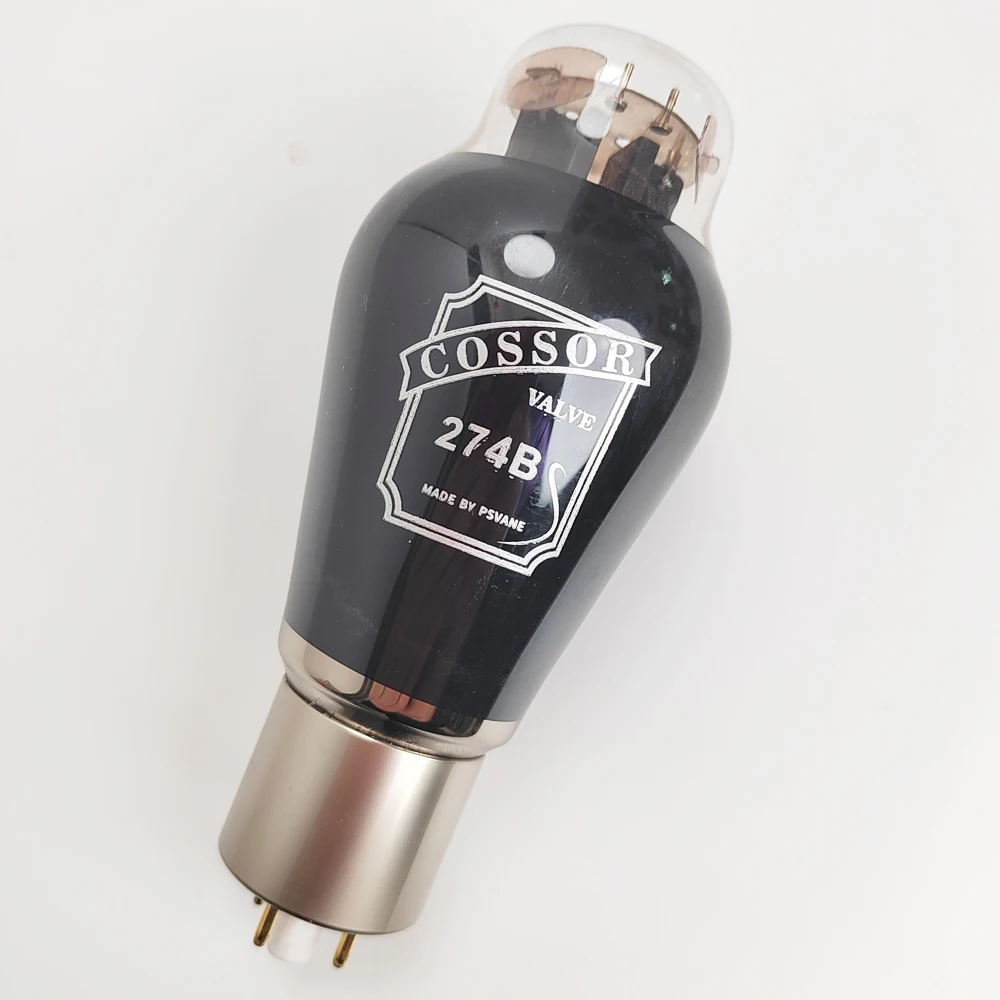 PSVANE COSSOR Series 274B Black Glass Vacuum Tube Carbon Crystal Process Replace 5U4G 5Z3P for Tube Amp Rectifier Hifi Upgrade