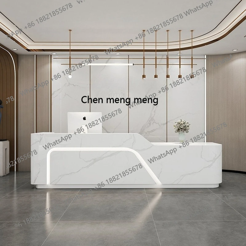 X Company مكتب الاستقبال مكتب الاستقبال طلاء صالون تجميل بار الخروج الصفحة بسيطة