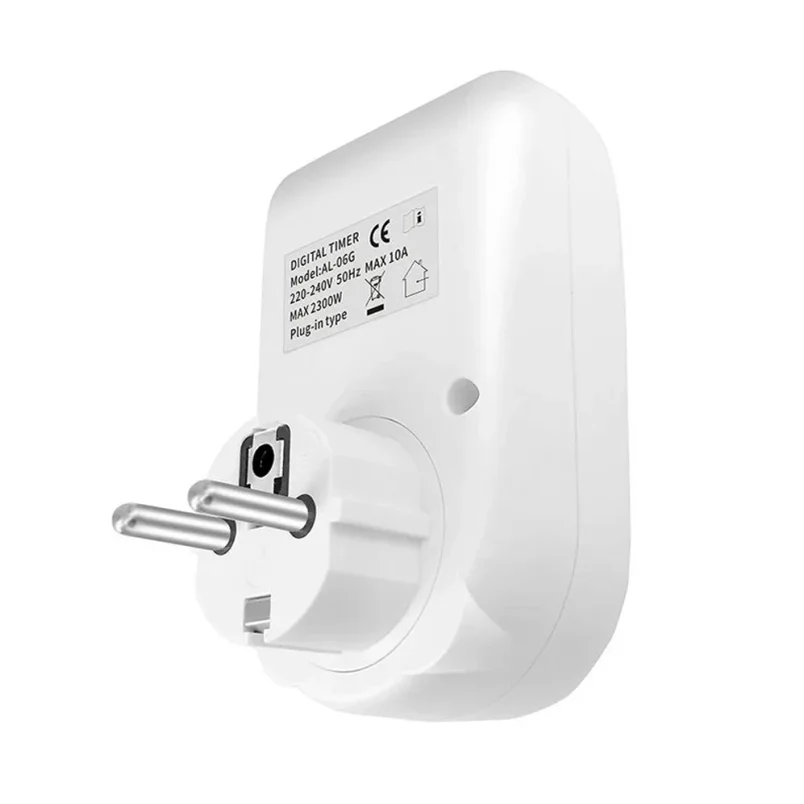 Picture 4: EU Plug Timer Switch Digital Power Socket Energy Saving Adjustable Kitchen Timer Outlet Week Hour Programmable Timing Socket