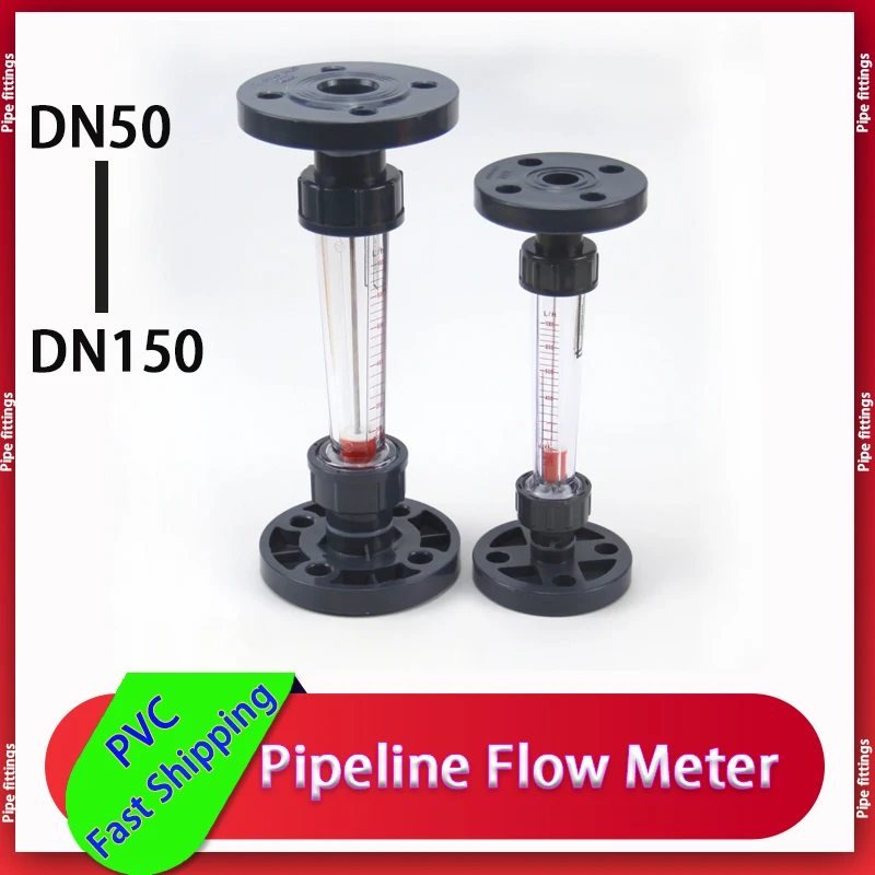 

PVC Plastic Flange Rotor Flowmeter Float Flange Plastic Pipe Flowmeter Water Treatment Pipeline Liquid Flowmeter