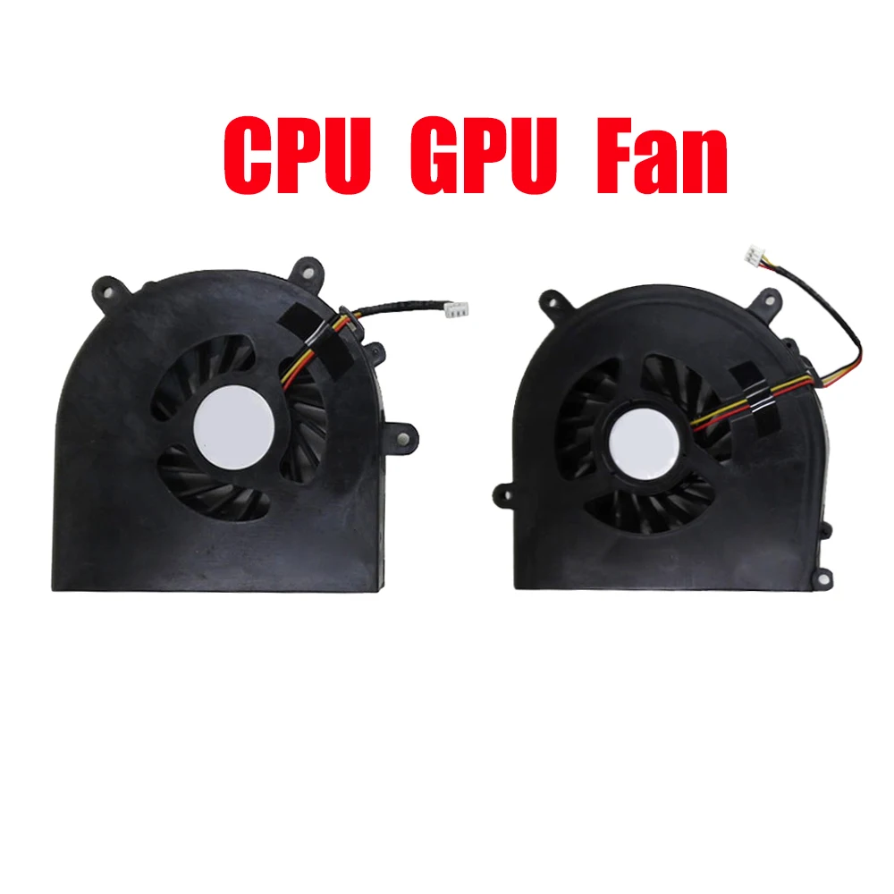 

CPU GPU Fan For Prostar P150EM P150HM P150SM P151EM P151HM P151SM P157SM P170EM P170HM P170SM P175EM1 P177SM DC5V 0.5A A Pair