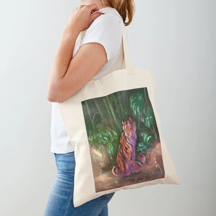 

Tiger in the Jungle Tote Bag Eco bag eco bag folding cute tote Women's shopper