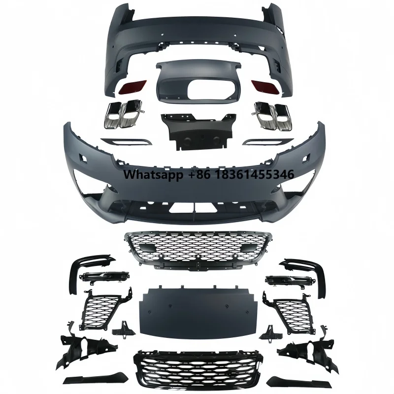 

for Upgraded SVA Body Kit of Range Rover Evoque Including the Front and Rear Bumpers Grille and Tailpipes
