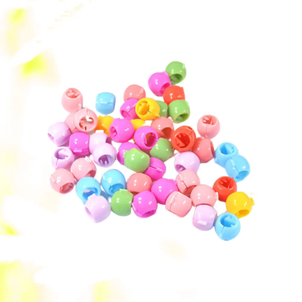 

50Pcs Mini Hair Clips Colorful Round Buckle Hairpins for Girls Snap Barrettes Cute Hair Accessories for Children Teens Daily