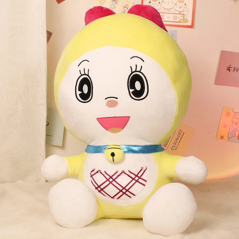 45 سنتيمتر عبقور دورامي ألعاب من القطيفة بلوشي الكرتون أنيمي عيد ميلاد وسادة أريكة وسادة الظهر دمية محشوة هدية لعيد الميلاد للأطفال