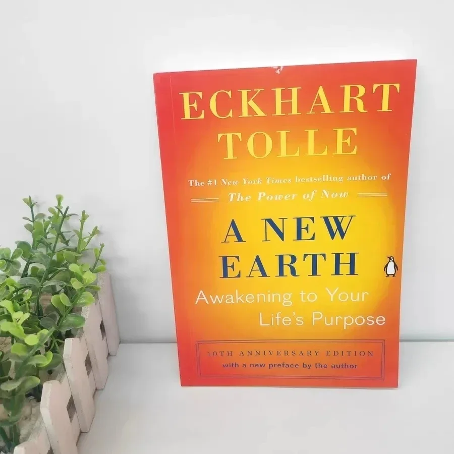 Uma Nova Terra-Eckhart Tolle, Despertando para o Propósito da Sua Vida-Livro em Inglês