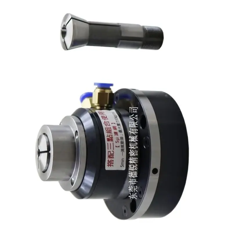 GAL-15 Pneumatic Chuck Rotating Chuck Small Pneumatic Chuck Front-mounted Back-pull Precision Pneumatic Collet Chuck