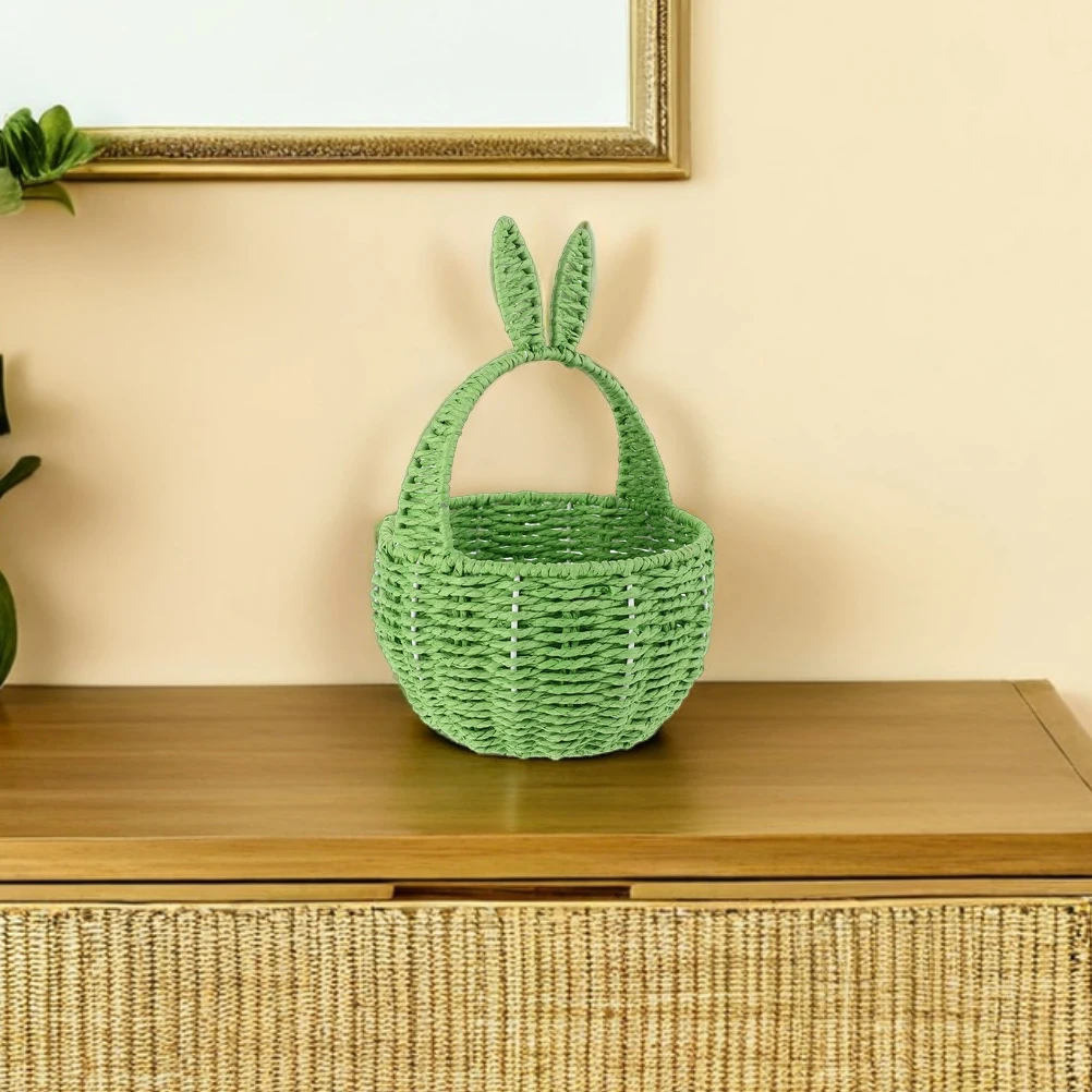 

RV Storage Basket Flower Gathering Hand Held Gardener's Harvest Picking Camping Fruit Bohemia Picnic Bag Baskets
