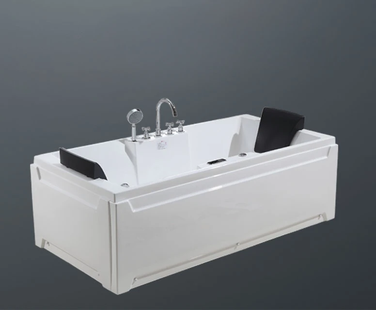 Surf massage single double acrylic bathtub basin 1.5/1.6/1.7/1.8m smart