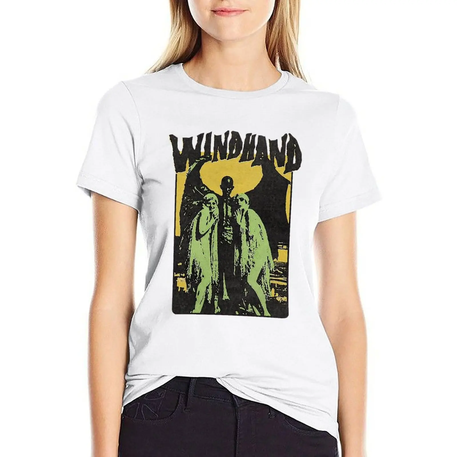 

Best Great Art Of Windhand T-shirt tees plus size tops t-shirt dress for Women graphic