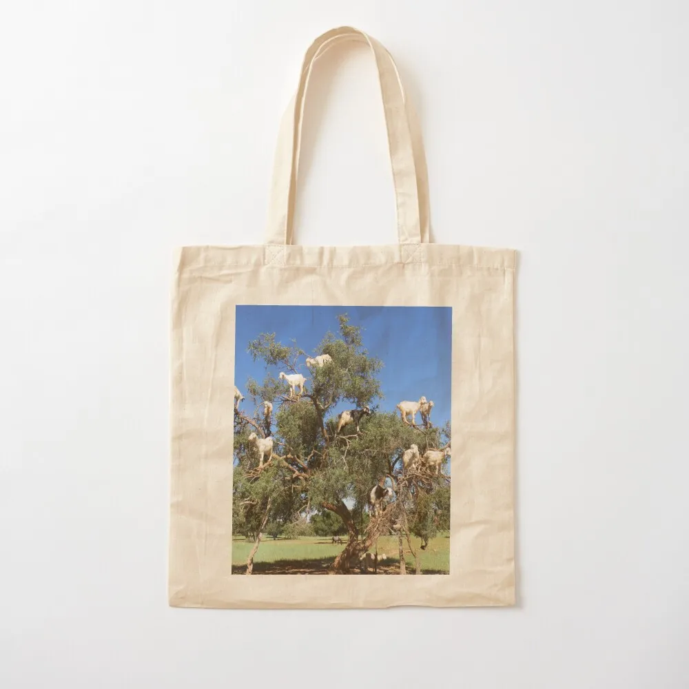 

goats in trees Tote Bag cloth bag woman large tote bag Women's shopper