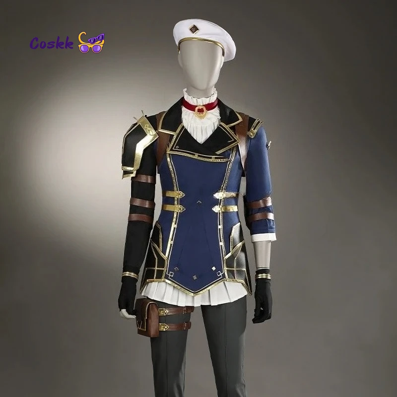 

Collab Series：Caitlyn Cosplay Game LOL Arcane Season 2 Caitlyn Cosplay Costume Halloween Costume