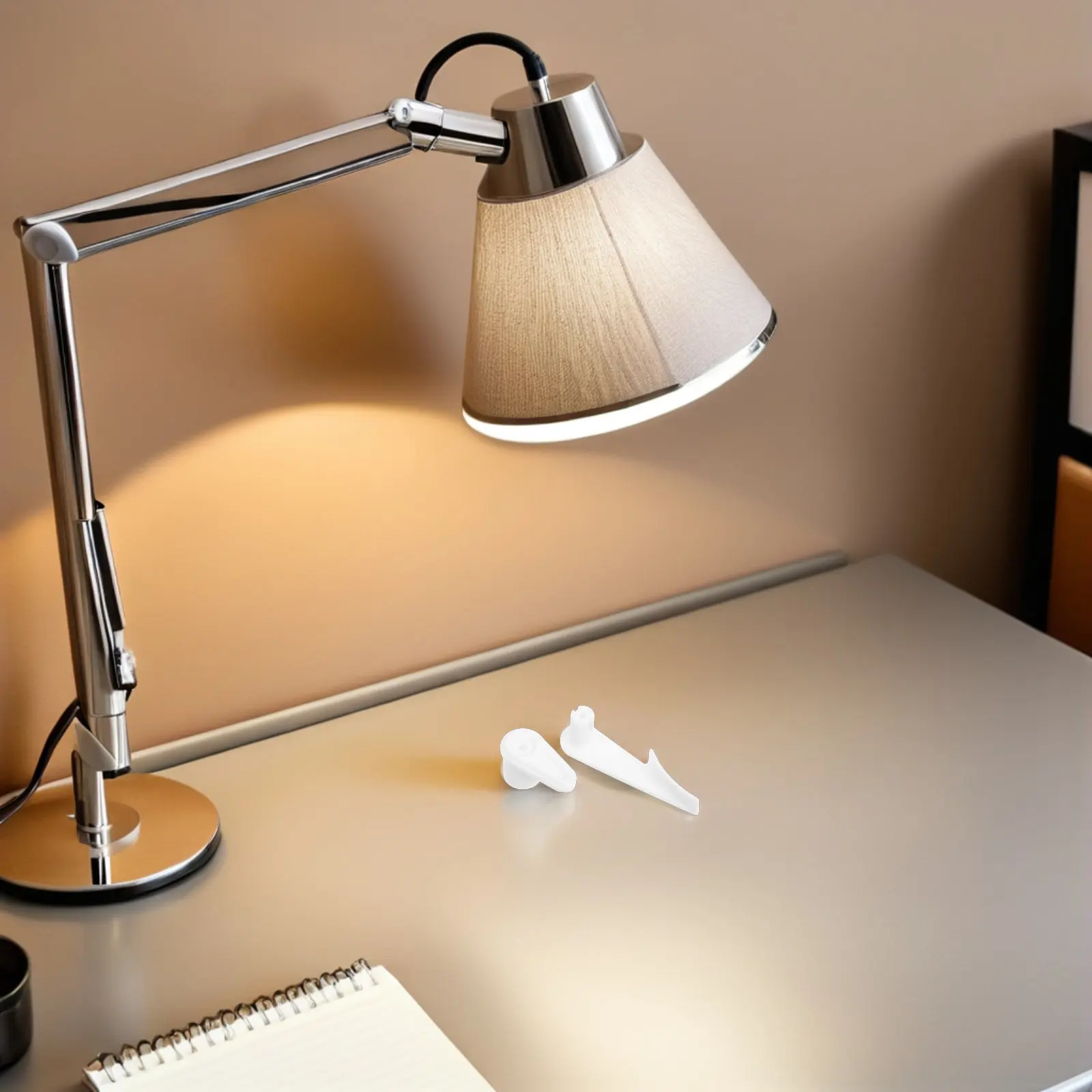 120個の天井ランプ固定クリップセット高耐久プラスチック固定バックルネジ強化ランプシェードの安定性を高めるユニバーサル