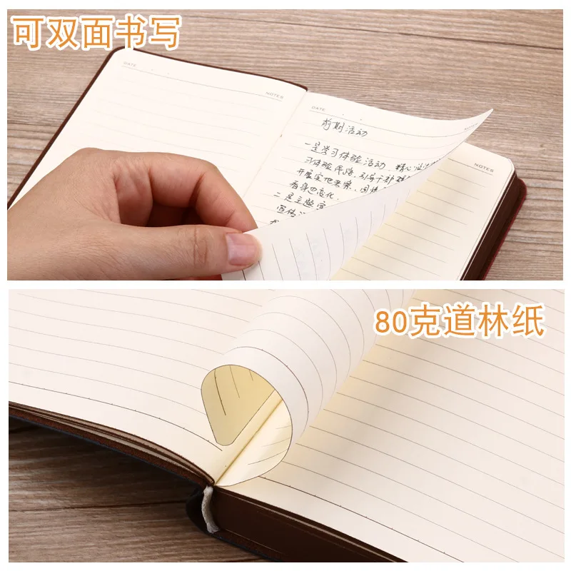 Retro Work Creativity Casual Mini Notebook, Portable Student Business Notebook