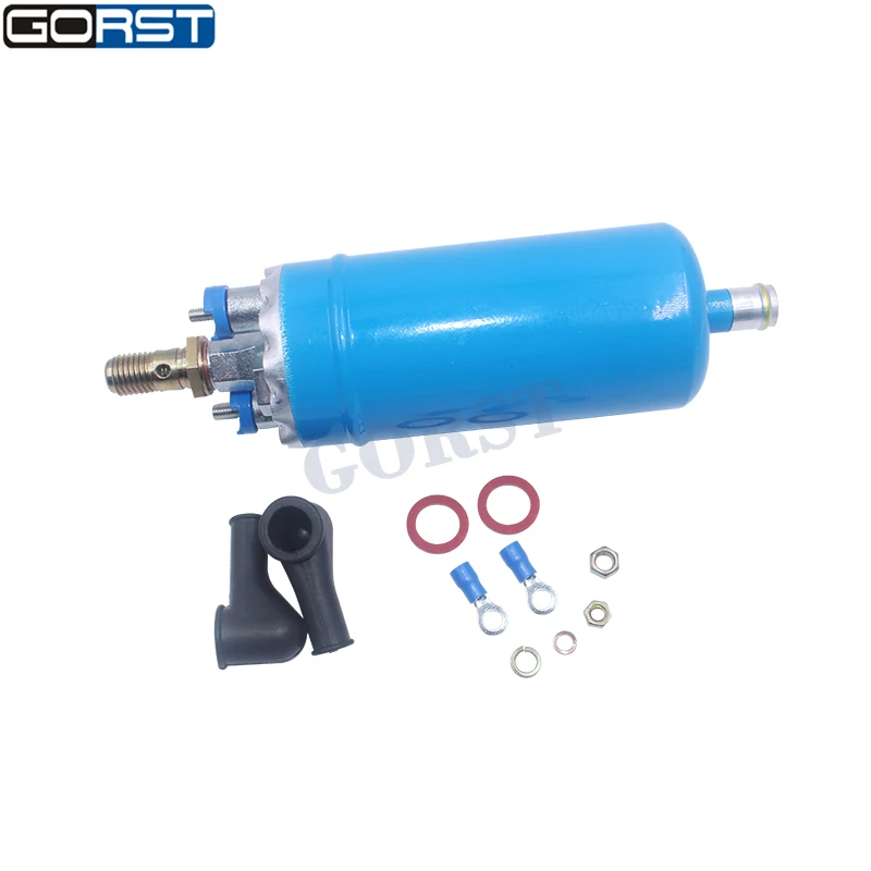 Inline External Electric Fuel Pump 0580464044 Metal Head for Alfa Romeo Citroen Jaguar Porsche Renault Saab Volvo 0580464027