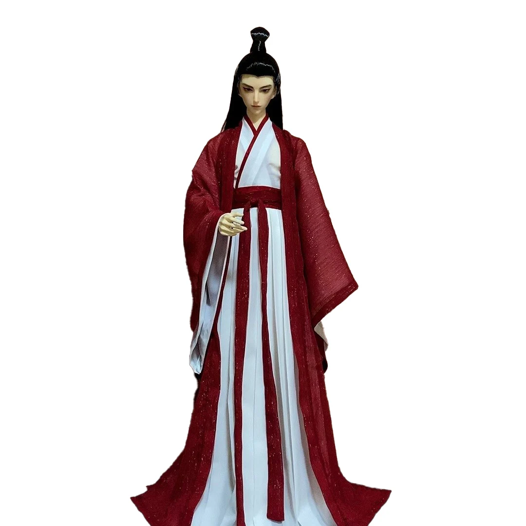 OB27 Figuer 1/6 1/4 1/3 BJD Ancient Costume Robe Hanfu Samurai Outfit For BJD/SD MSD SD13 Girl ID75 Uncle Doll Accessories C2314