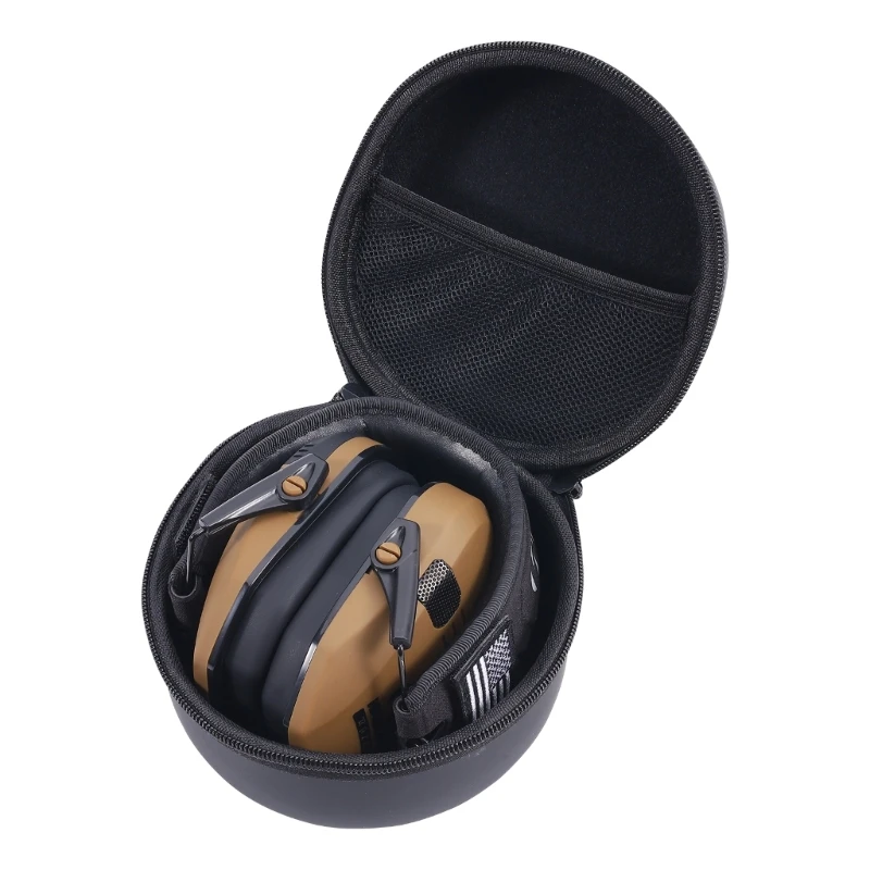 573A Hard Storage Travel Case Storage Bag Replacement for Electronic Shooting Earmuffs Carrying Case Headphone Case