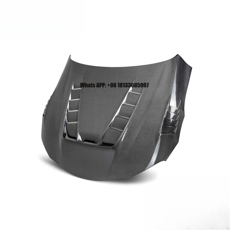 

LANGyu 2018+ Auto Body Systems A90 A91 Type-TV Carbon Fiber Hood for Toyota Supra Bonnet