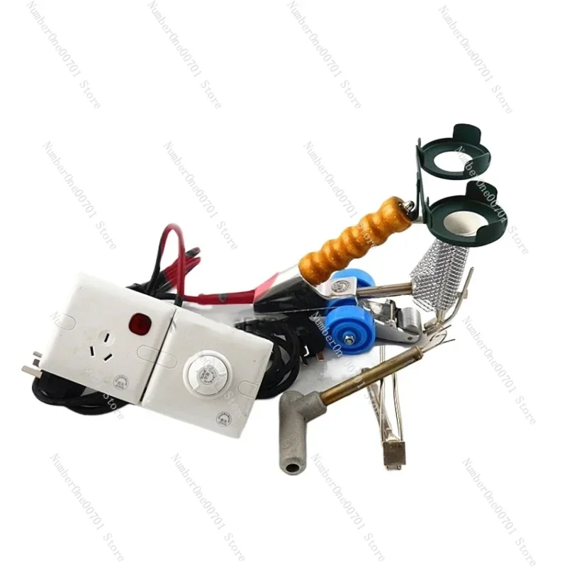 Portable Woodworking Stitching Machine, Double Thread Head for Veneer Splicing Line