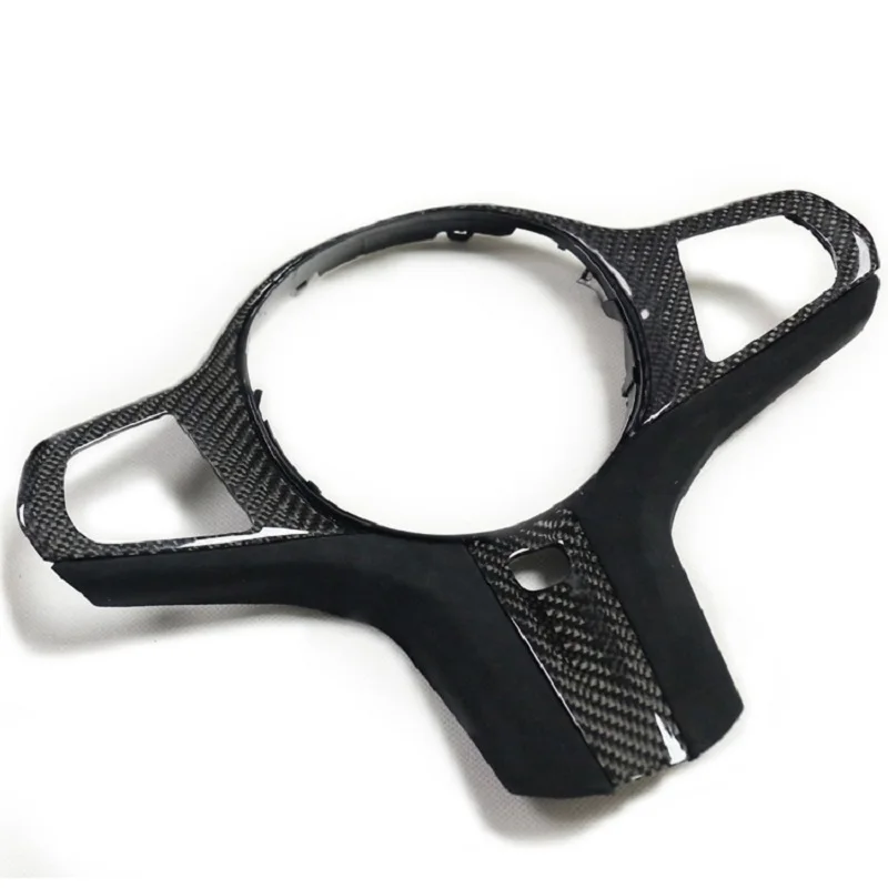 

Чехол на руль автомобиля из углеродного волокна для BMW 5 серии G30 X3 G01 X4 G02 X5 G05 X6 G06 2020