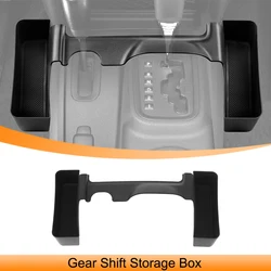 Car Gear Shift Side Storage Box Organizer Tray Container for Jeep Wrangler JK JKU 2011-2017 Stowing Tidying Interior Accessories