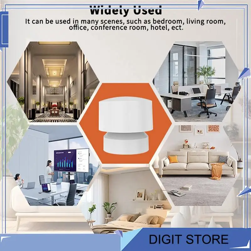 DIGIT-Human Presence Detector Tuya Sensor Home Ultra Low Power Millimeter Wave Radar Breathing Motion Detection Wifi