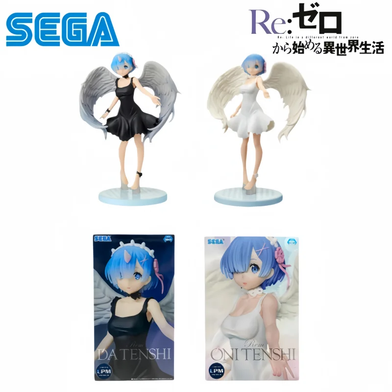 Sega Originalverpackung Garagekit Modell Re:Zero Rem Oni Tenshi Da Tenshi Dämonischer Engel Anime Sammlerfigur