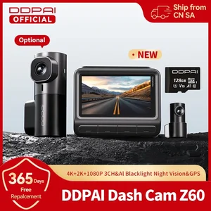 DDPAI Trace CAM Z60 3Ch Heck und Dash Cam mit GPS 5GHz WiFi Nightvision Camera 24h Parkmonitor 10 Hauptverkäufe ddpai mini - №8