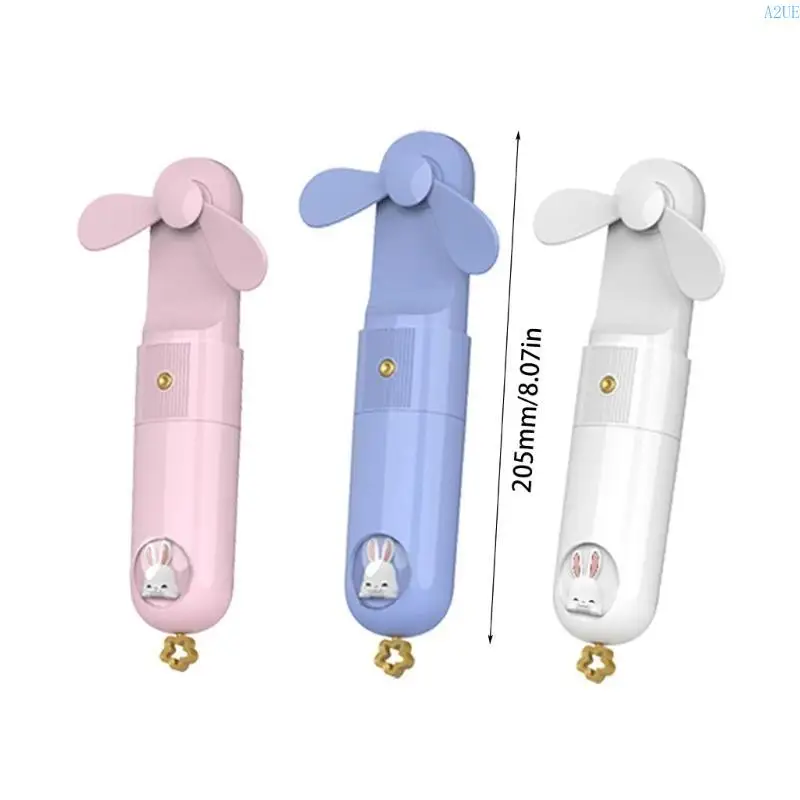 A2UE WANDHELD FAN 1200MAH Аккумуляторная батарея портативная батарея вентилятора работает