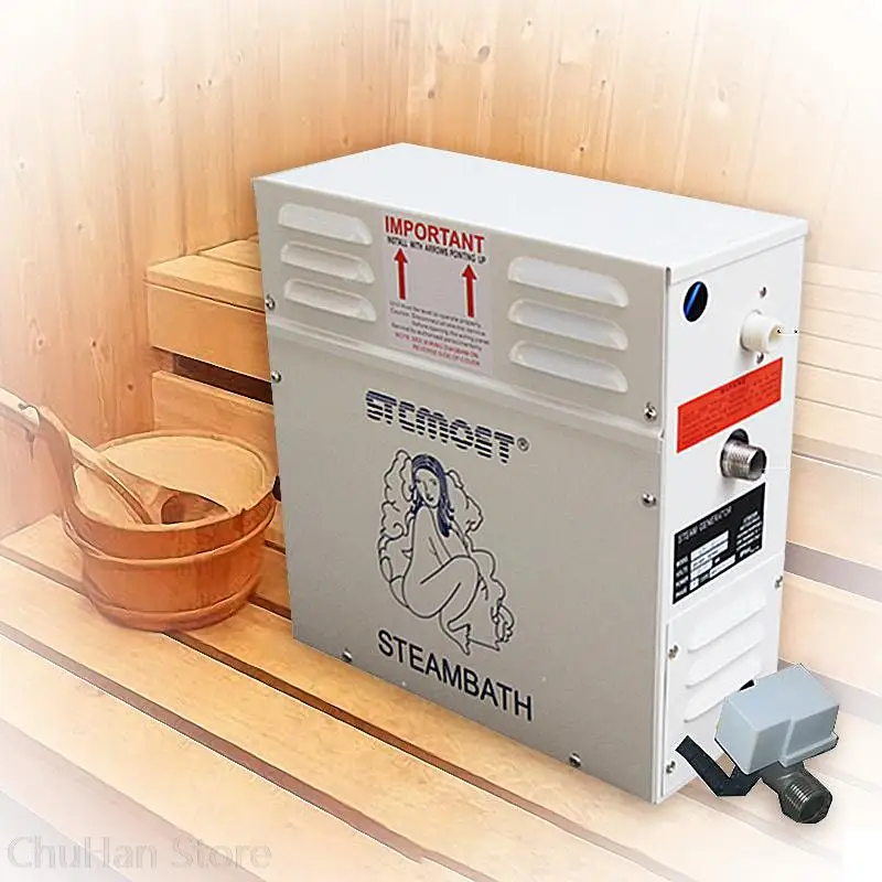 18KW Steam Generator Household Steam Bath Sauna Dry Stream Furnace Wet Steam Steamer With Digital Controller Sauna Machine