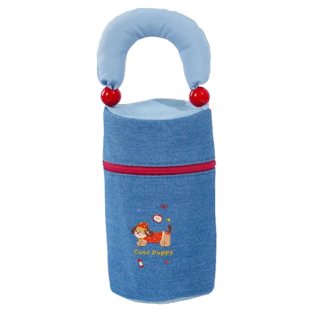 

Puppy Pattern Cartoon Pen Holder INS Large Capacity Multi-layer Stationery Bag Sweet Creative Pencil Storage Bag Back To School