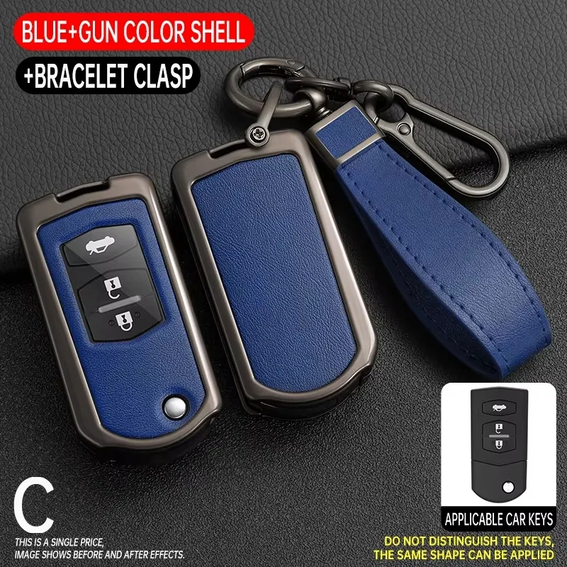 Car Key Cover Bag Protector Shell Holder For Mazda 2 3 5 6 8 CX7 CX-7 CX5 CX-5 CX9 CX-9 MX5 MX-5 M6 RX8 RX-8 Remote Case Accesso