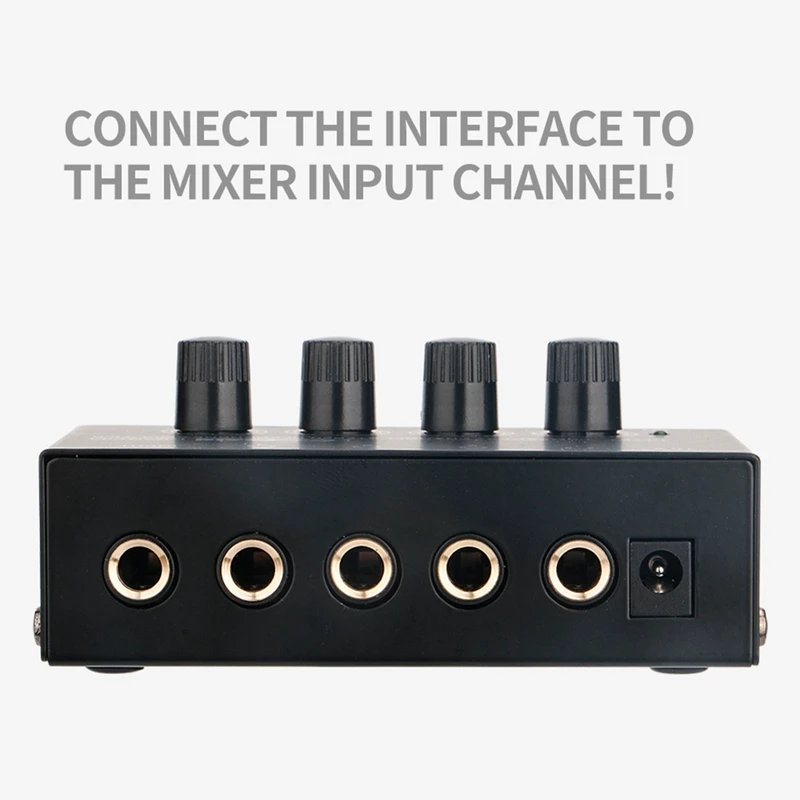 XB-HA400 Headphone Amplifier 4-Way Monitor Headphone Amplifier Headphone Monitor Amplifier