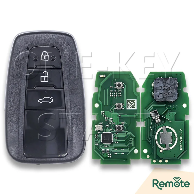Für Toyota Corolla & Corolla Cross in Brasilien 2018-2021 Proximity-Fernbedienungsschlüssel 4A-Chip 312-314MHz 8990H-12010 HYQ14FBN【EIN-TASTEN-START】 – Detail 7