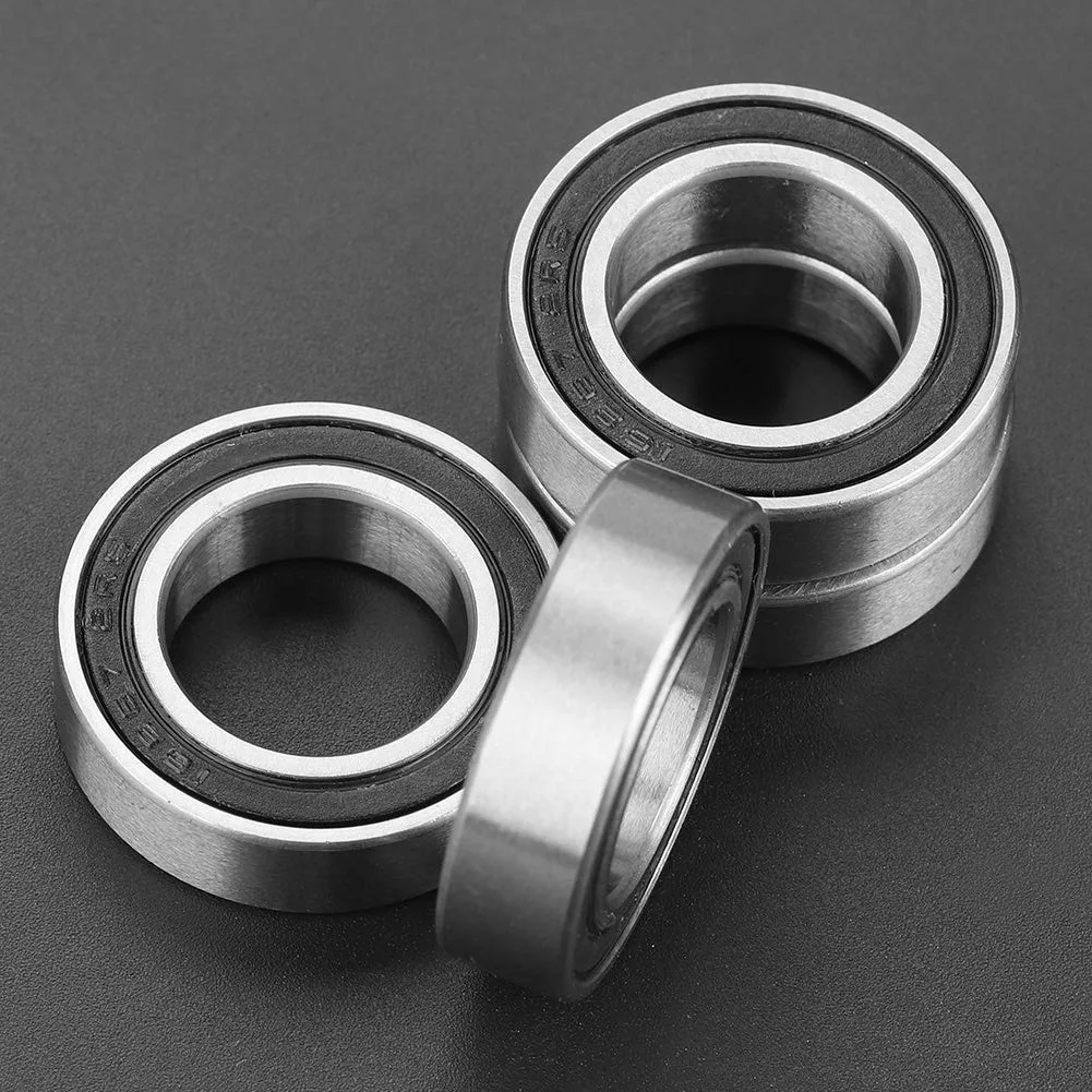 10ชิ้นยาง15267-2RS ตลับลูกปืนร่องลึกปิดผนึก15X26X7mm ลูกปืนเม็ดกลมด้านล่างของจักรยาน