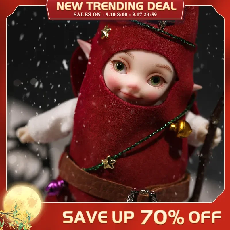 

Fairyland Realpuki Kina Toki 1/13 BJD Dolls Resin Toys for Kids Full Set FL Elf doll Surprise Gift for Children