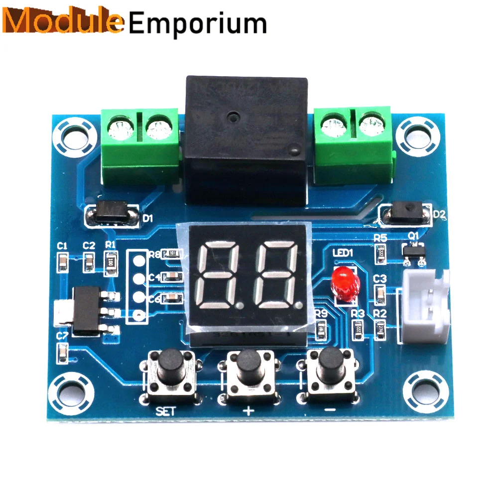 XH-M214 12V Soil Humidity Sensor Controller Irrigation System Automatic Watering Module Digital Display Humidity Controller