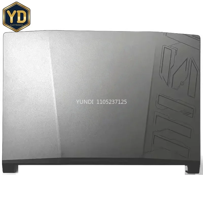 YD New Laptop For Pulse 15 B13V MS-1585 Rear Lid LCD Back Cover Top Case A Shell 307585A421 Gray metal