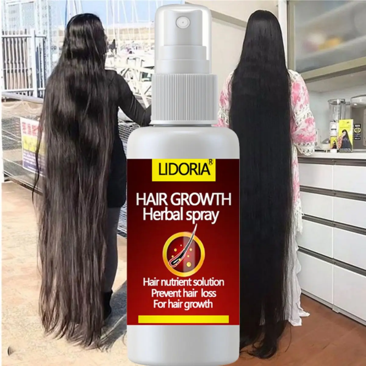 

Ginseng Oil Hair Spray Growth Tool Original Hair Loss Products Natural with No Side Effects Grow Hair Faster Regrowth Products