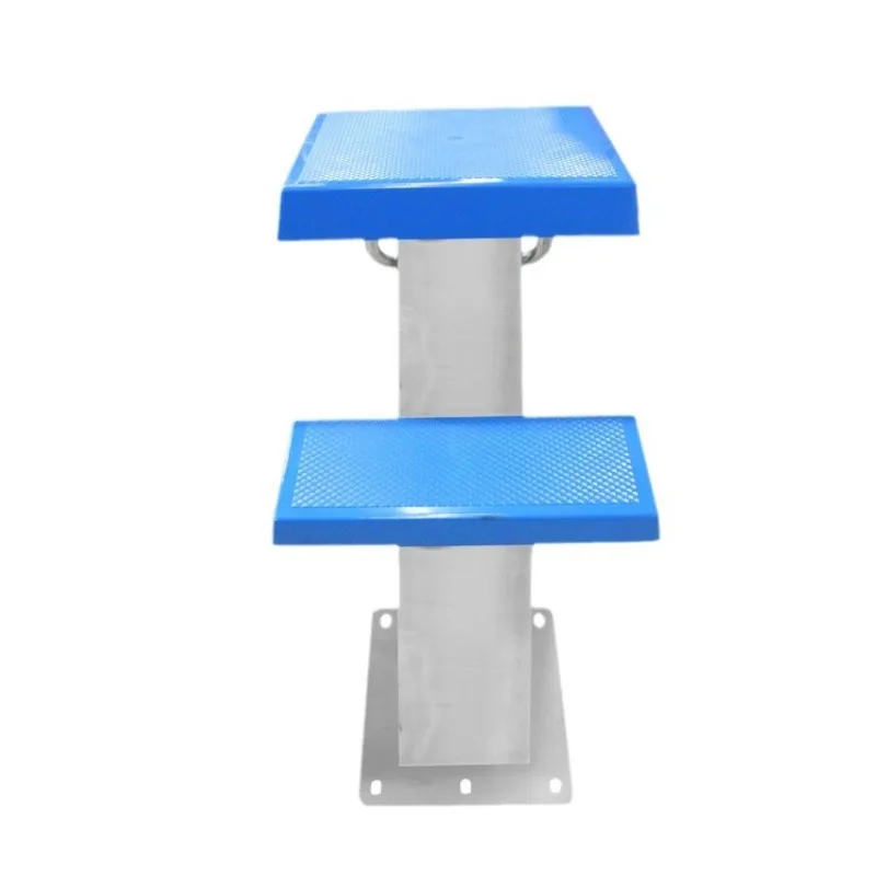 

Swimming pool equipment, common secondary departure platform ABS panel 304 stainless steel base