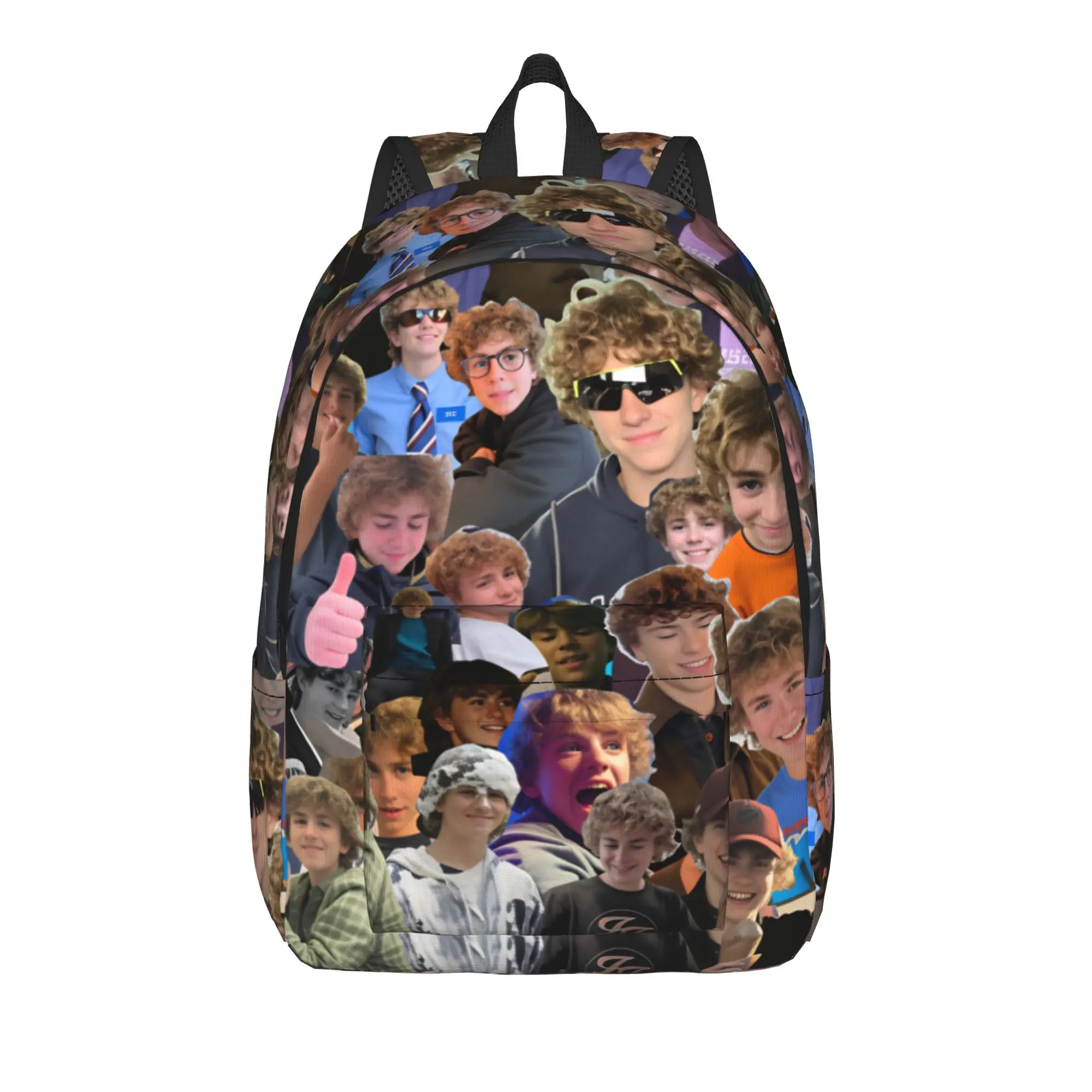 Walker Scobell Cool Retro Rock Poster 70s 80s 90s Backpack  Aesthetic Backpacks Men Camping Big School Bags Rucksack