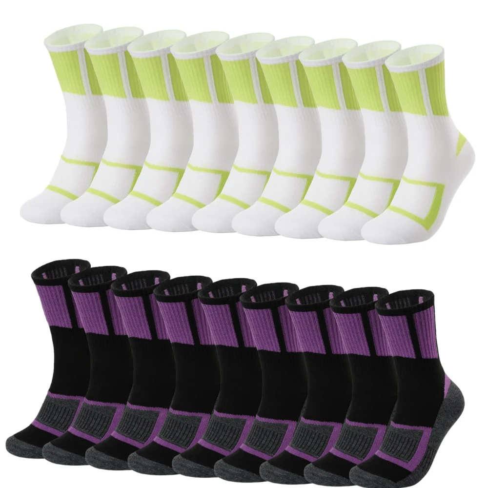 

5/10/20 пар спортивных носков для бега с амортизацией, дышащие, низкие, для мужчин и женщин