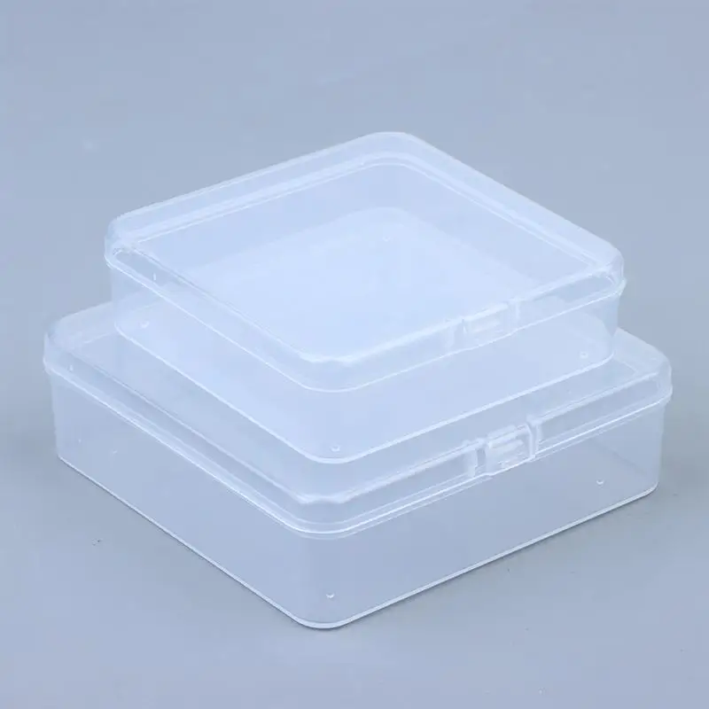 2PCS Plastic Waterproof And Moisture-proof Storage Case For MD Walkman Jewelry Storage Lures Player Plastic Case