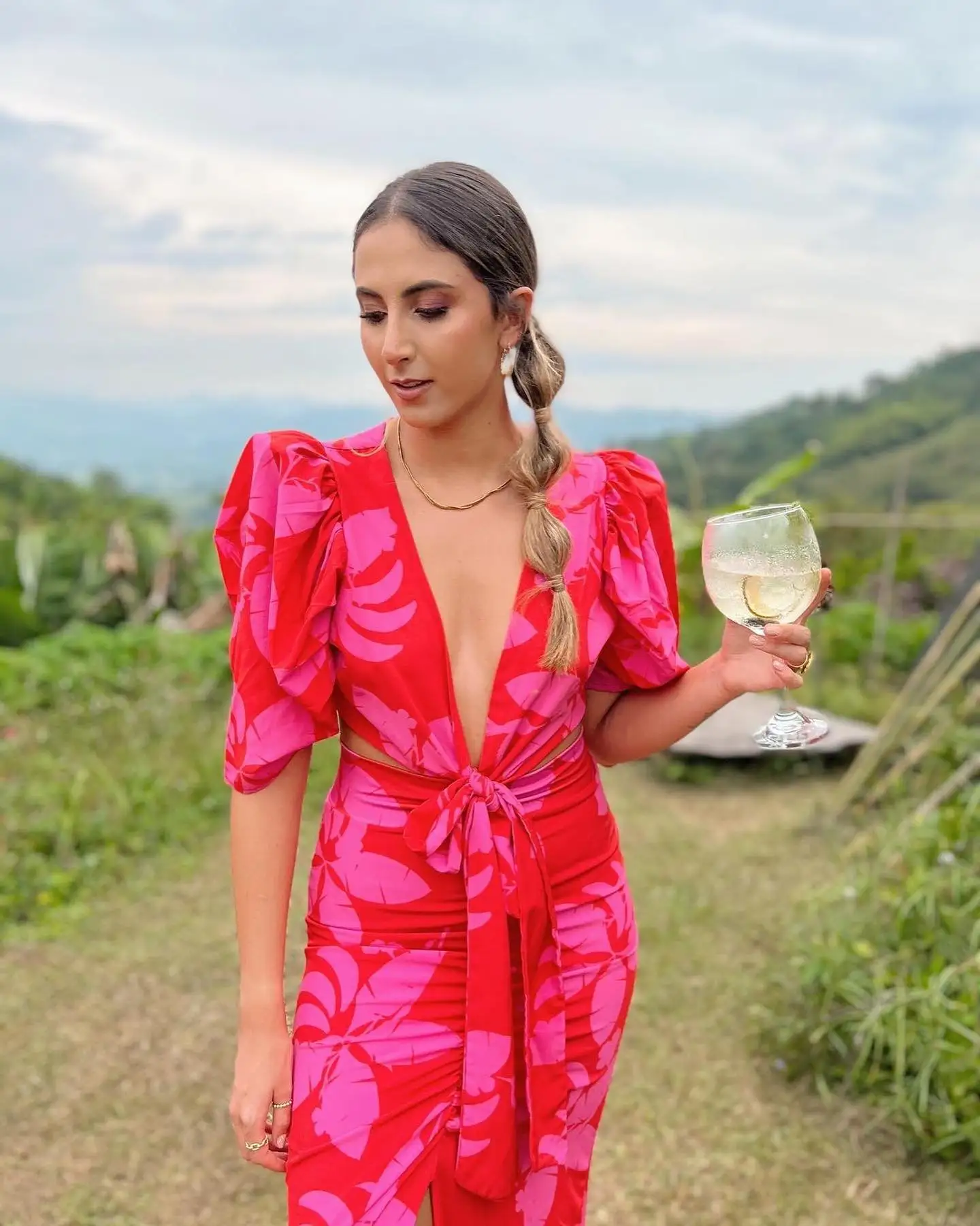 New In Colorful Elegent Long Dresses For Women 2024 Summer New In Long Sleeves Chic Gown Robe Ladies Dress Female Holiday Dress