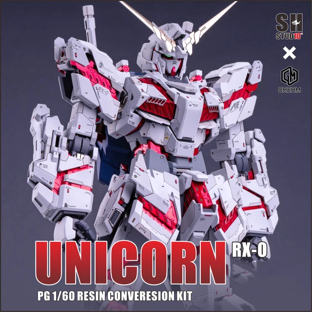 Sh Studio Unpainted Resin Conversion Kit For Pg 1/60 Rx-0 Unicorn Mobile  Suit - Action Figures - AliExpress